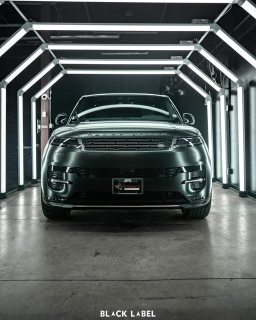 Finished Range Rover